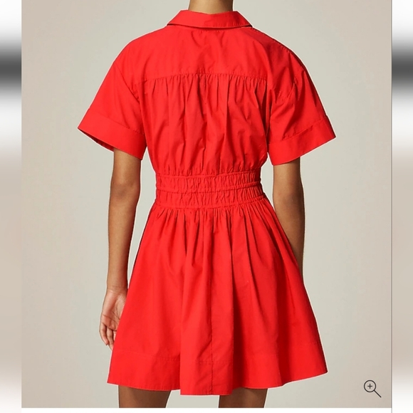 J. Crew Vibrant Red Mini Dress - Picture 3 of 10